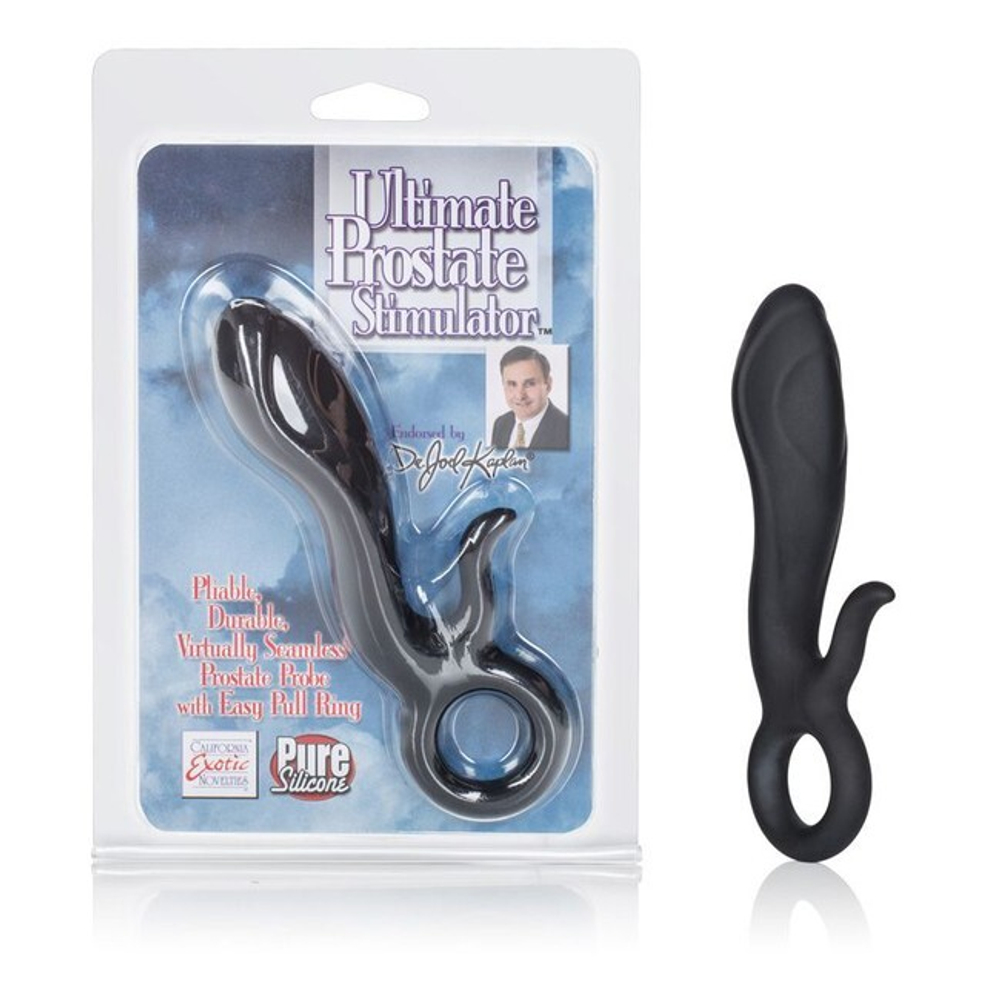 Силиконовый стимулятор простаты Ultimate Prostate Stimulator (Цвет: черный)