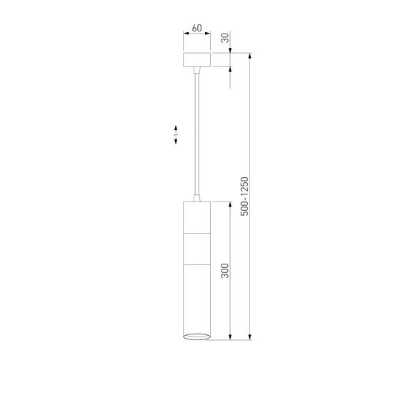 50097/1 / подвесной светильник / черный/золото