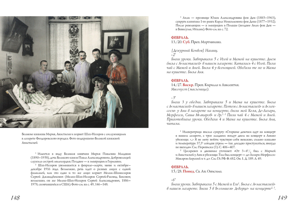 Дневник и письма Великой княжны Марии за 1916 год