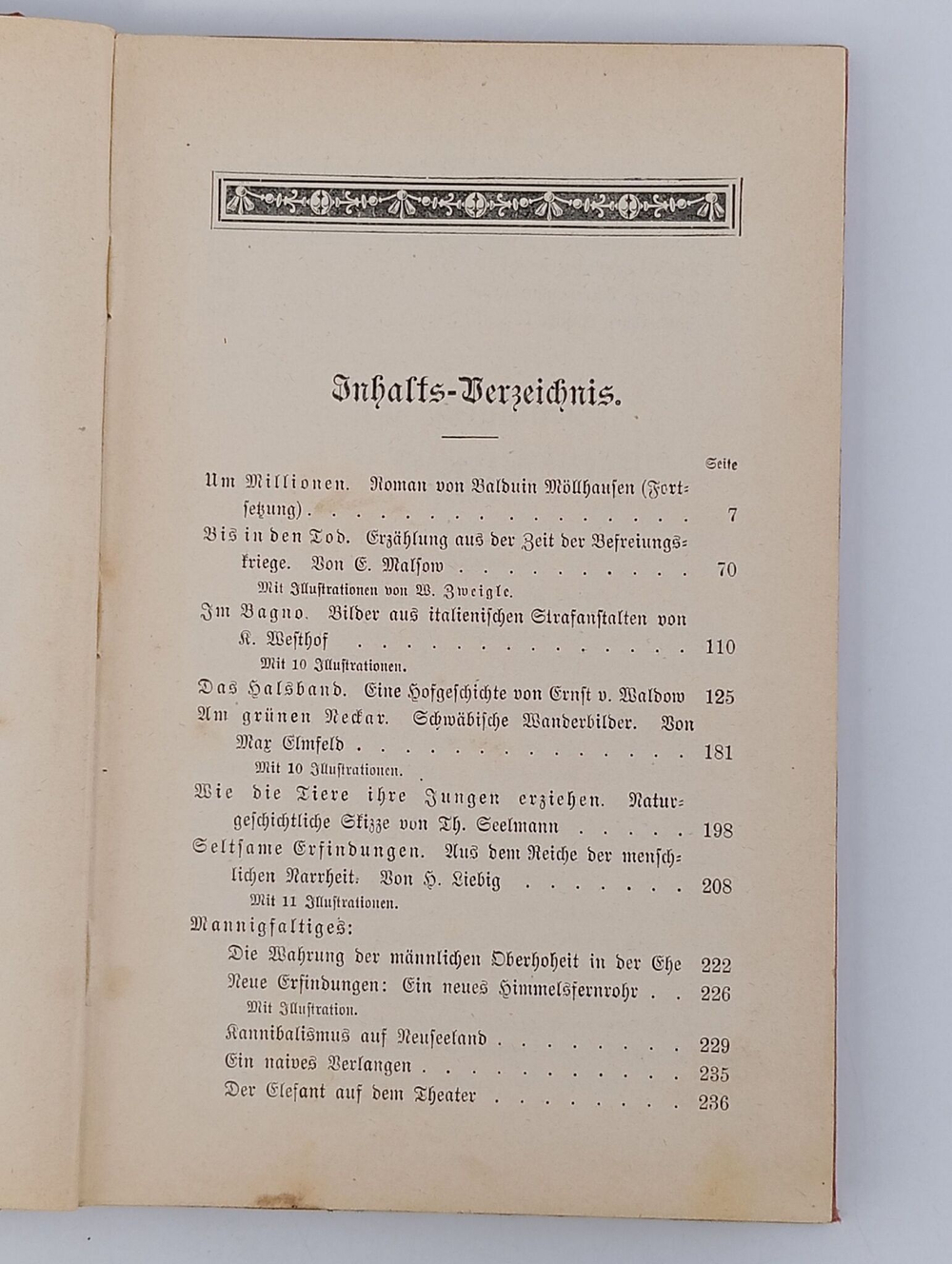 Журнал. Антикварное издание: Bibliothek der Unterhaltung und des Wissens. Том 3. 1897