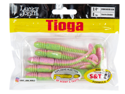 Виброхвосты съедоб. искусст. LJ Pro Series TIOGA 3.4in (08.64)/T92 6шт.
