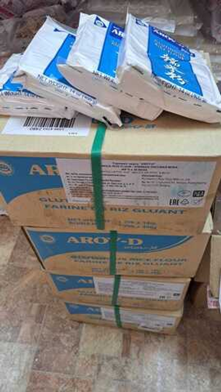 ОПТ Мука рисовая клейкая 400 гр Aroy-D, 1 ящик (20 шт).