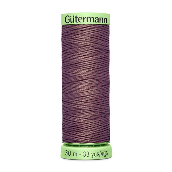 Нитки отделочные Gutermann Top Stitch 30 (30 метров), 5 кат. | 127 т.серо-сиреневый