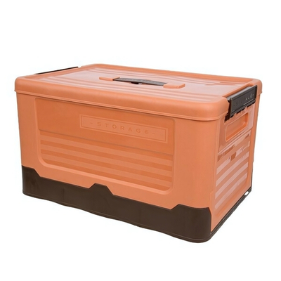 Короб пластиковый складной "Пазл", Д400 Ш280 В230, оранжевый Fancy-hh98-M