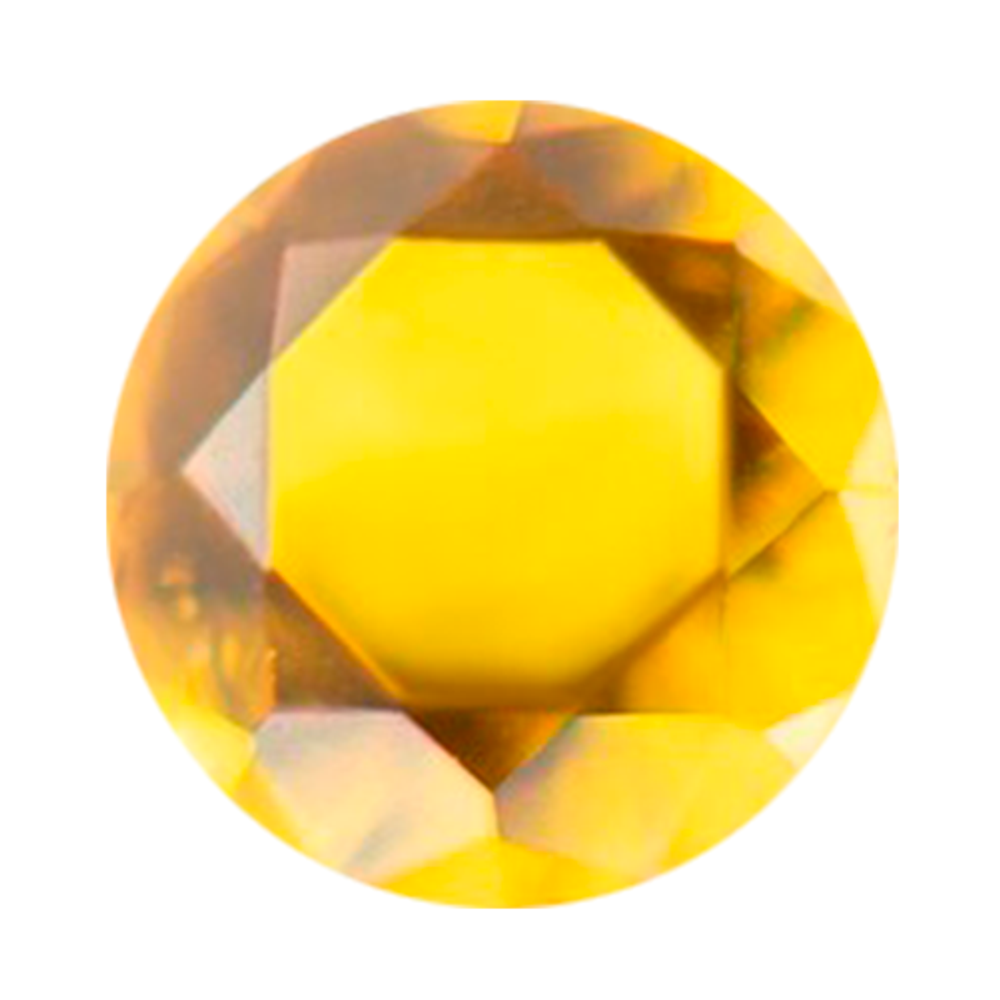 Фианит желтый (Ø 1.00 мм)