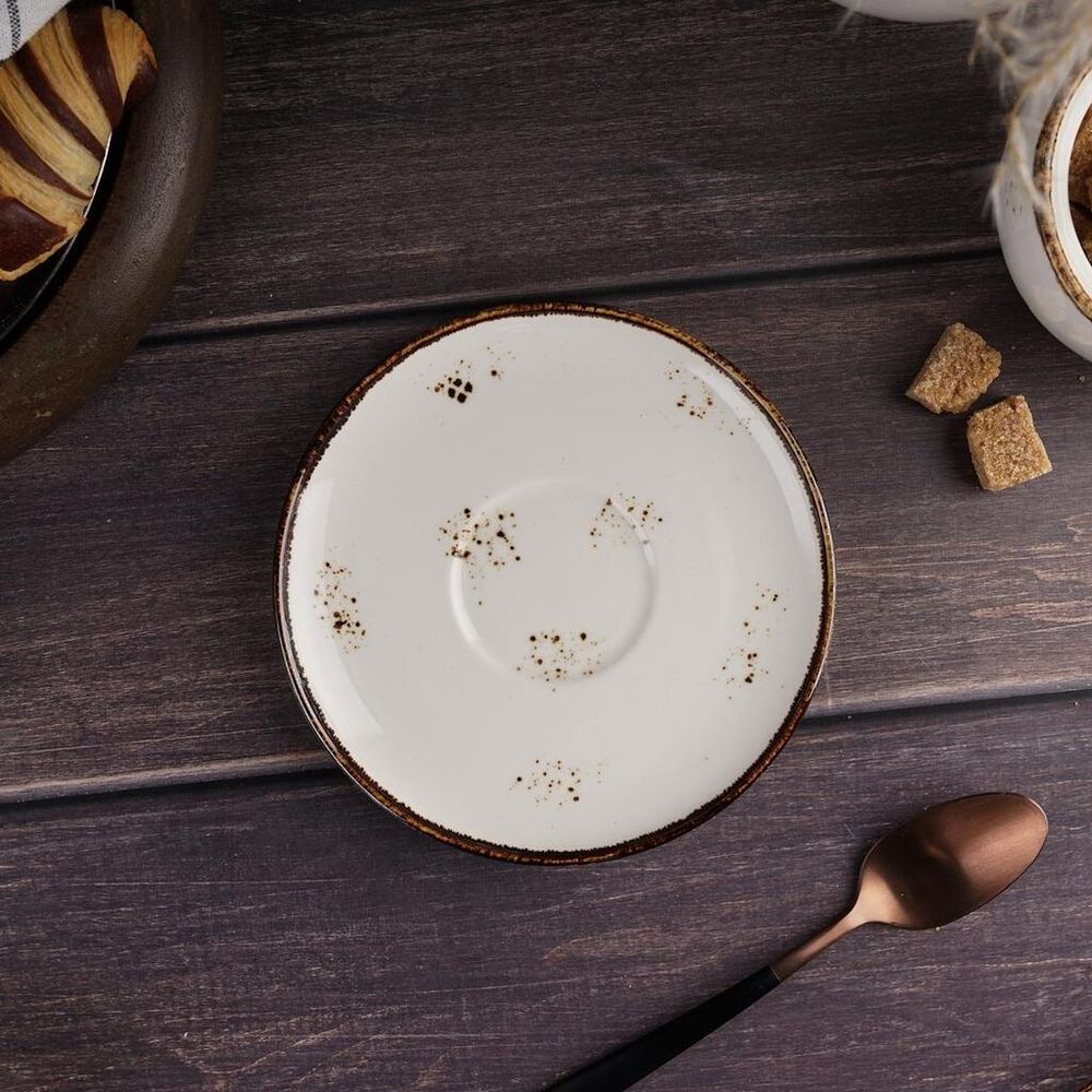 Блюдце d 15 см чайное для чашки арт. 81221688/81221689 Grace Noble [6]