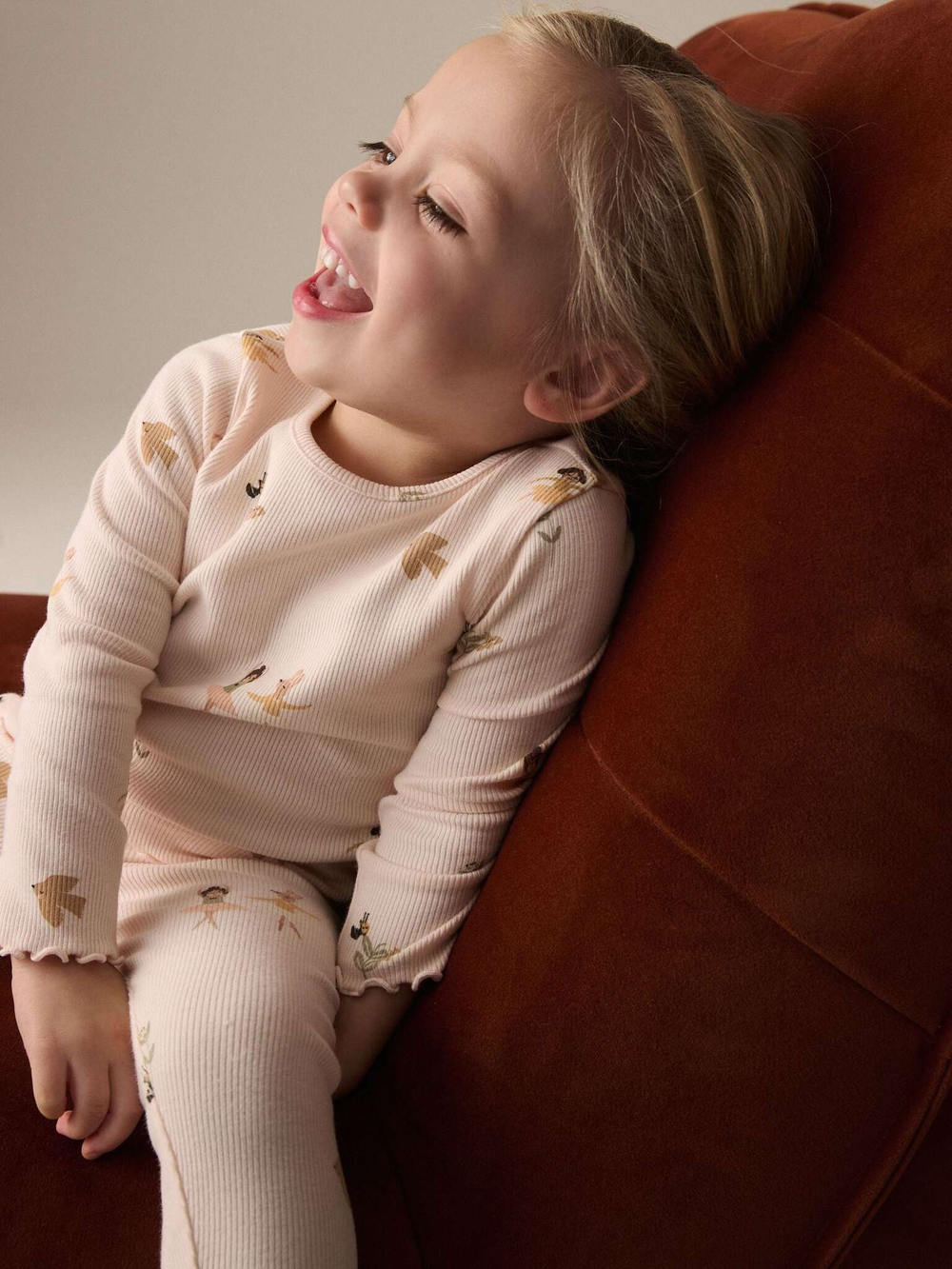 Легинсы для девочки Next E51-417, Светло-розовый