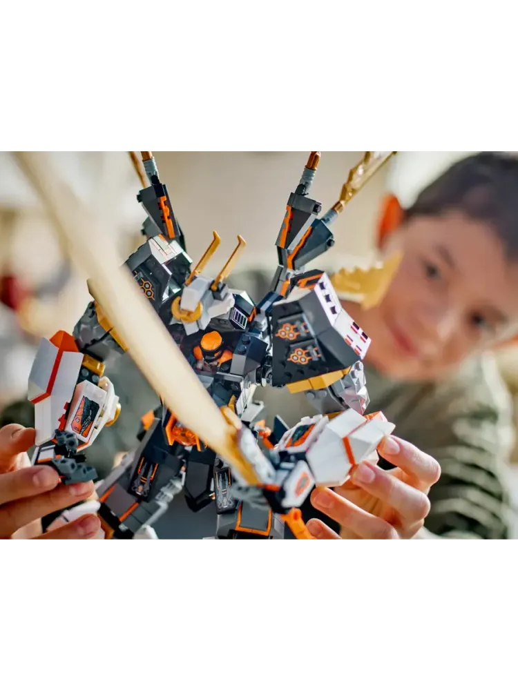 Конструктор NINJAGO 71821 Титановый дракон Коула