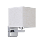 8360/1W CLASSI хром/бежевый металл/текстиль Бра E27 60W 240V NORMAN