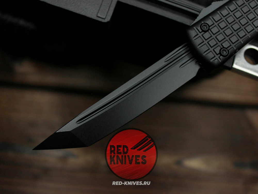 Нож Microtech Ultratech DELTA T/E A+++ BLACK TANTO