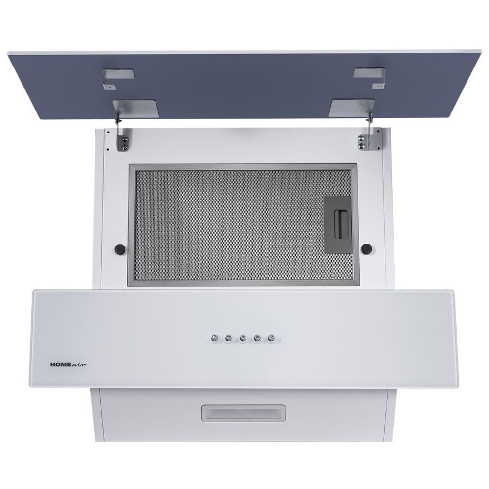 Кухонная вытяжка HOMSair SATURN PUSH 60 белый фото 3