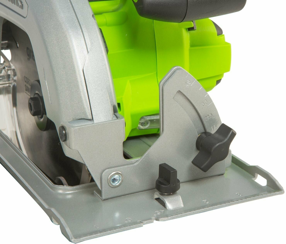 Циркулярная пила аккумуляторная GREENWORKS GD24CS 24V, бесщеточная, без АКБ и ЗУ (1500907)