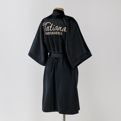 халат с инициалами