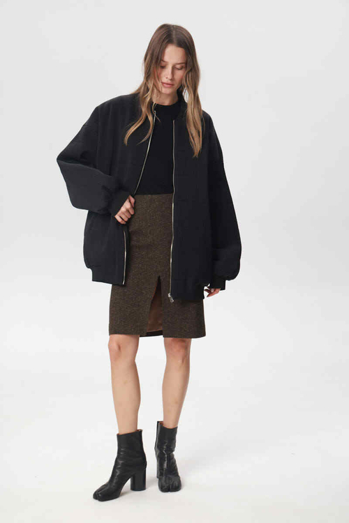 Водолазка-лонгслив женская, молоко