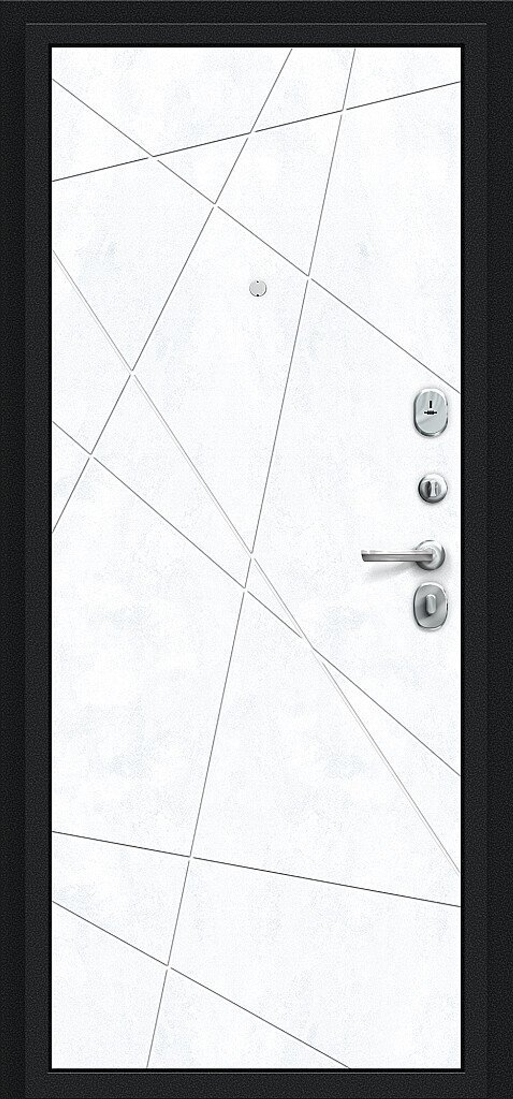 Граффити-5 Букле черное/Snow Art 205*86 левое