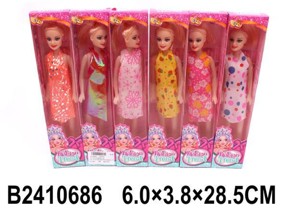 Кукла тип Модель 28см, коробка 605B1
