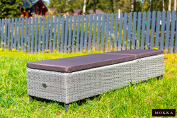 MOKKA BELLA Шезлонг, цвет серый