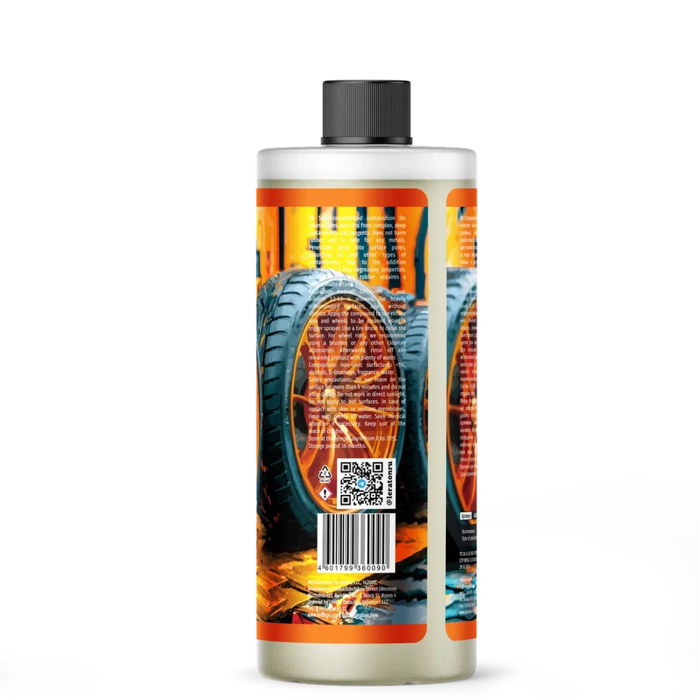 LERATON G11 STRONG Суперконцентрированный состав для очистки шин и колесных дисков 1л