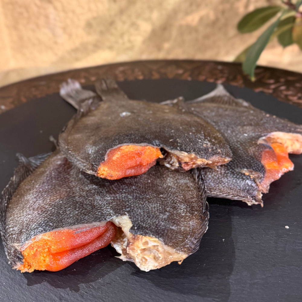 Вяленая камбала с икрой, 250 г