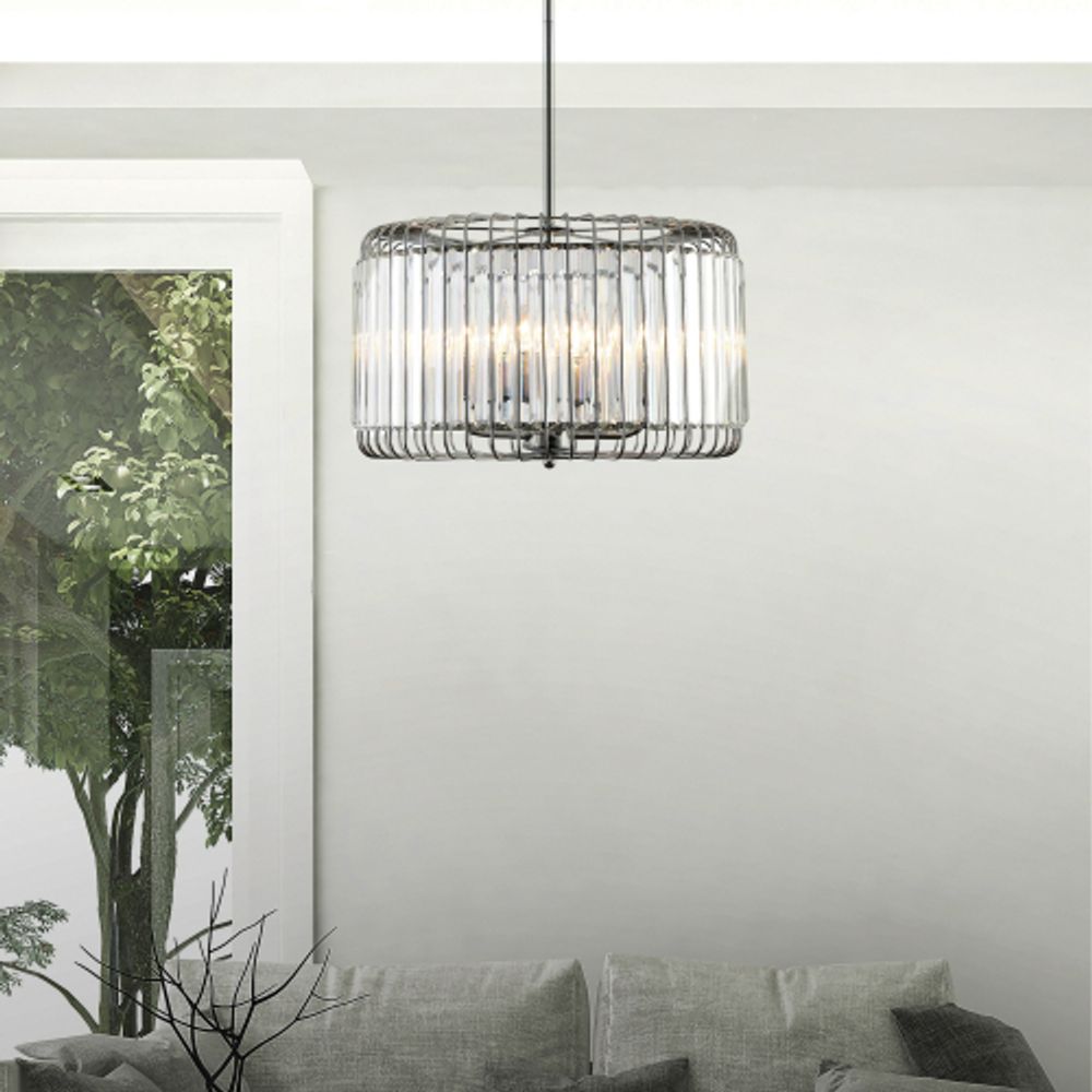 Люстра Rivoli Sieglinde 1025-205 5 х Е14 40 Вт хрусталь классика | Rivoli