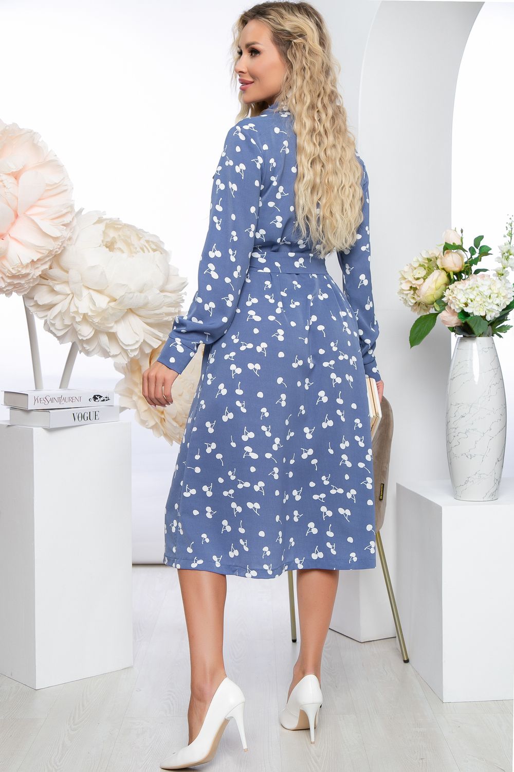 Платье "Мона" (джинс) П5284 LT Collection