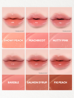 TIRTIR Waterism Glow Tint - Длительный блеск для губ с увлажняющим действием оттенок 01 Mauve Rose (Waterism Original), 4 g