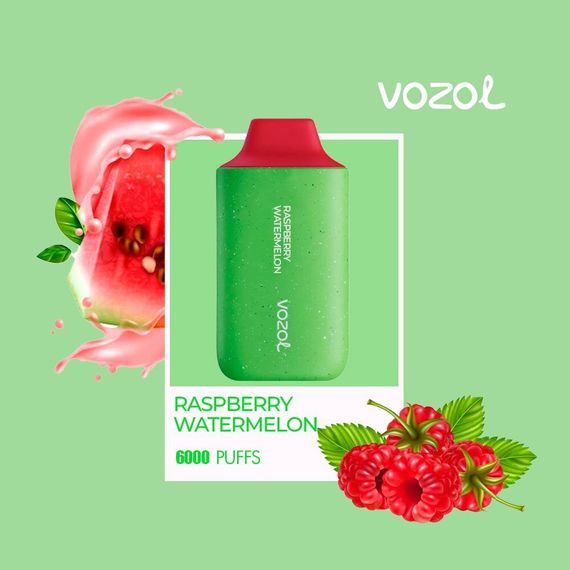 VOZOL STAR 6000 - Raspberry Watermelon (5% nic)