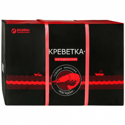Креветка 70/90 варено-мороженые «МагаданРыба» ~ 5 кг