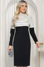 Платье Нарина (черно-белое) П12072 LT Collection