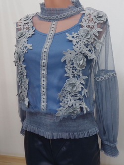 Нарядная блуза 2-ка