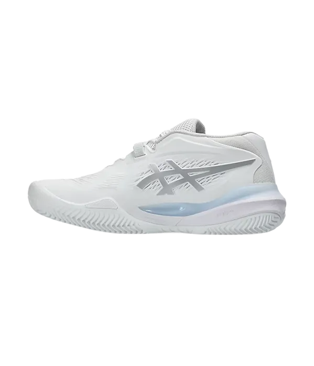 Asics Gel-Resolution X Clay Белый-Чистое серебро Женские кроссовки 2025