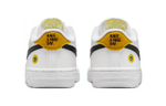 Baby Nike Air Force 1 LV8 casual non-slip wear-resistant low-top sneakers white black yellow