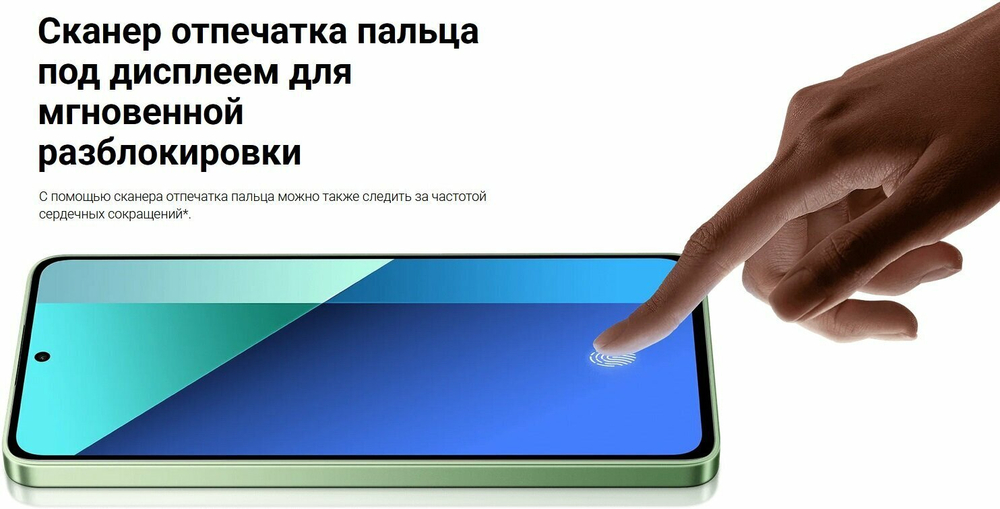 Смартфон Xiaomi Redmi Note 13 4G 8/512 ГБ Global, Dual nano SIM, midnight black