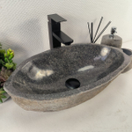 Раковина из речного камня RS-65498 51*29*15 0856