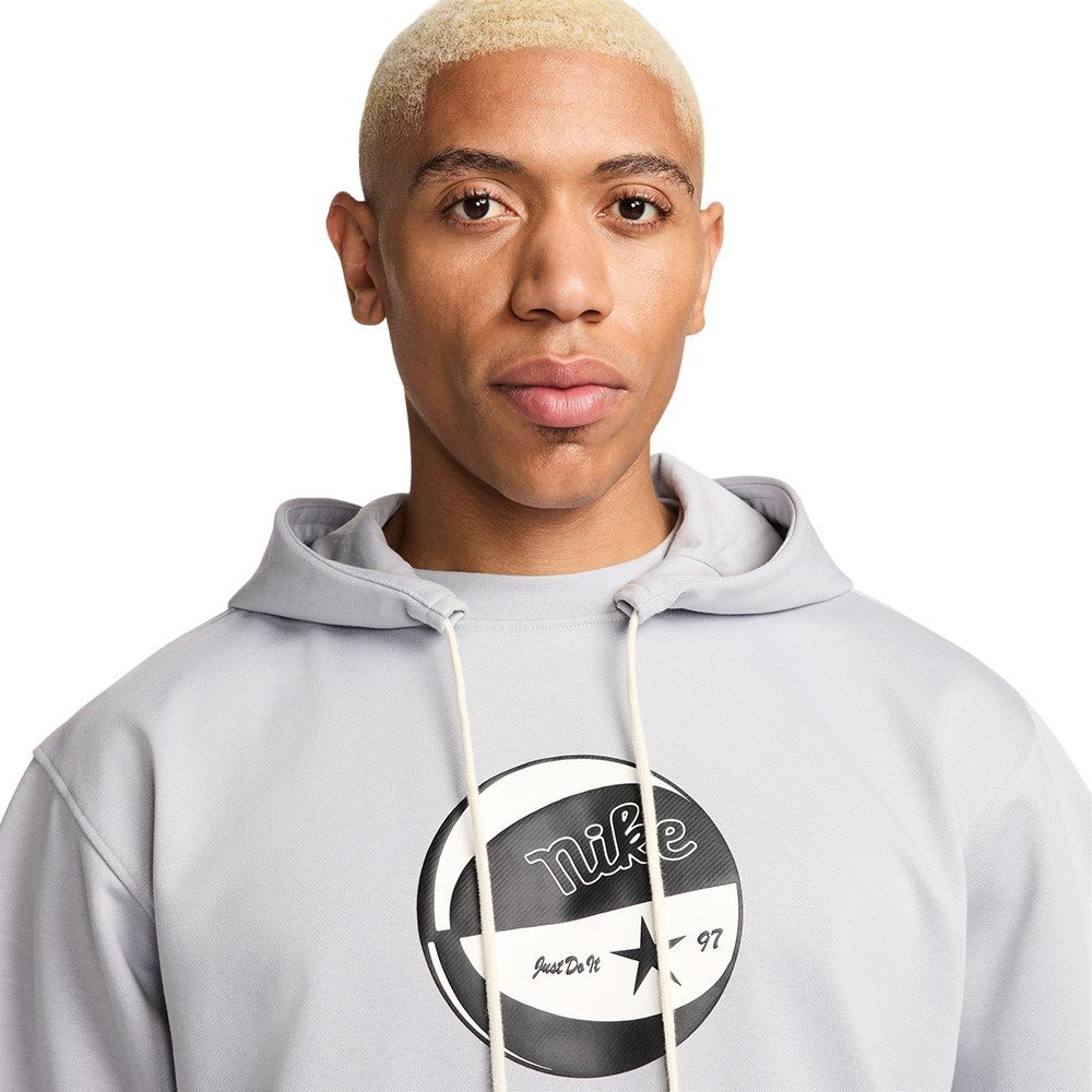 Баскетбольная толстовка Nike Standard Issue Dri-FIT Sweatshirt Gray