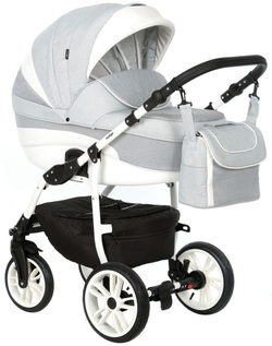 Детская коляска Indigo Indigo New 3 в 1 In02 св.серый