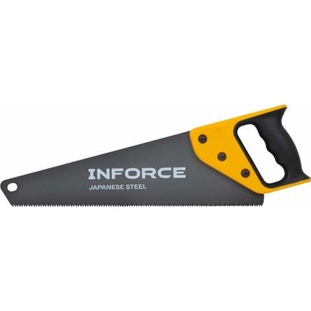 Ножовка по дереву Inforce 7-8 TPI, 400 мм 06-08-29