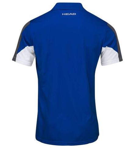 Теннисное поло Head Club 22 Tech Polo Shirt M - royal