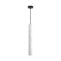 8356/1B SUSPENTIONI черный/белый, металл/цемент Подвес GU10 LED 5W 220V SHAMAREL