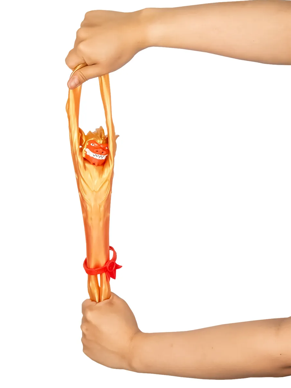 Тянущаяся фигурка Золотой Рыцарь Блейзагот Делюкс Стретч Страйкерс GooJitZu 43497