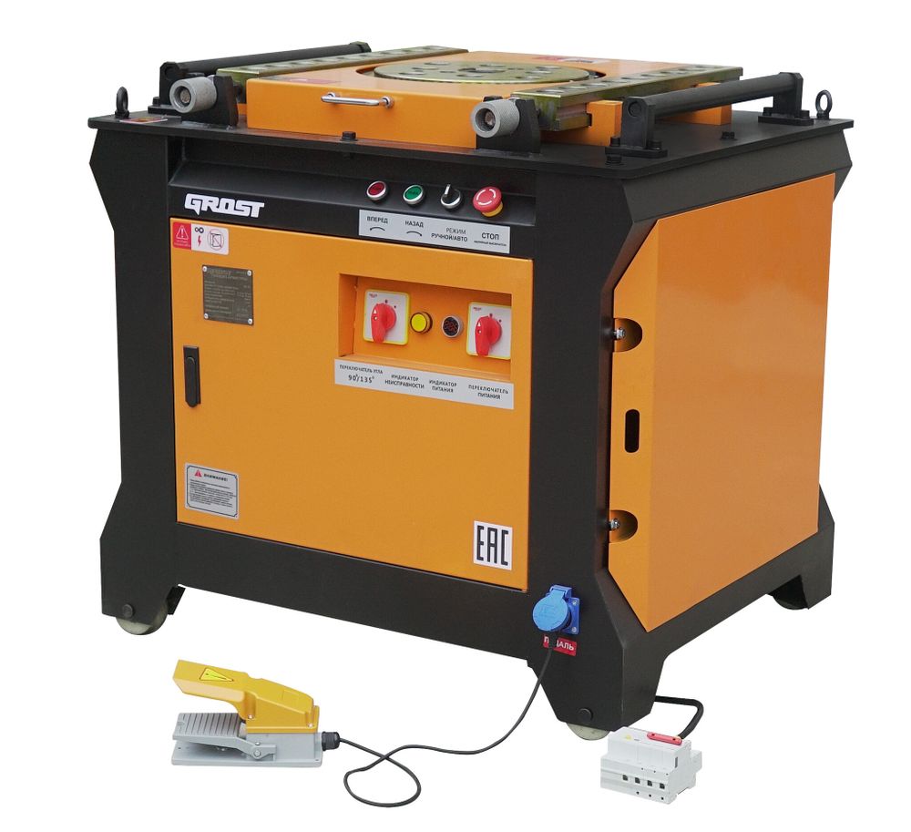Станок для гибки арматуры GROST BX 45 - [3 кВт / до 40 мм]