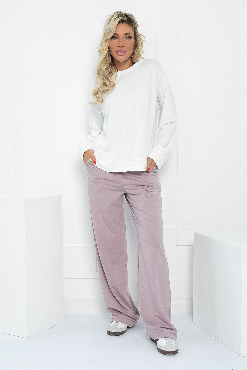 Костюм Сара (бело-лиловый) К12952-25М LT Collection