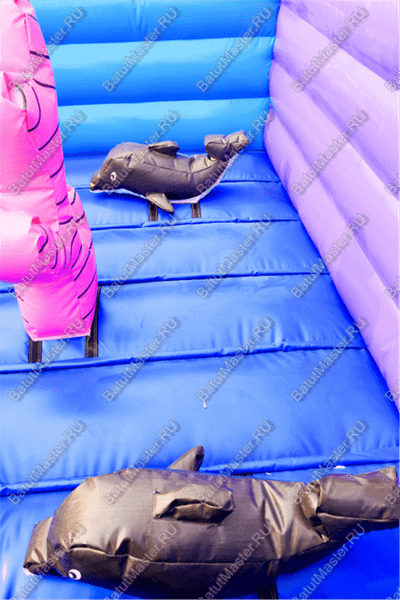 Коммерческий надувной батут "Морское царство 2"