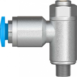 GRLA-M5-QS-4-D Дроссель с обратным клапаном