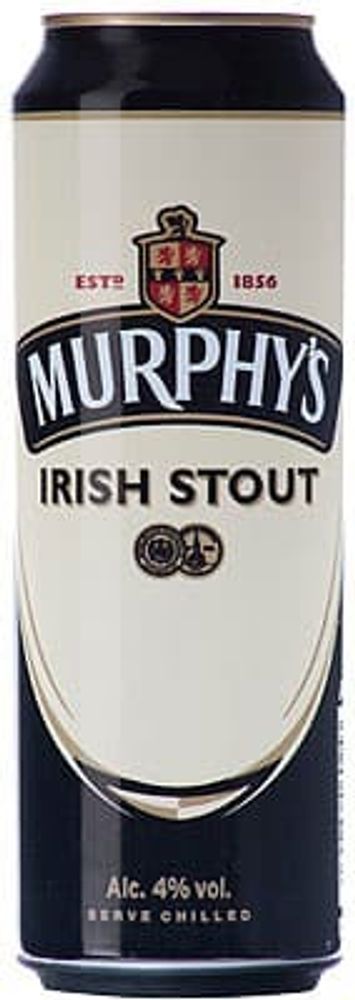 Пиво Мерфис Айриш Стаут / Murphy&#39;s Irish Stout 0.5 - банка
