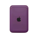 Визитница-картхолдер iPhone Silicone Wallet MagSafe с лого