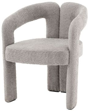 Стул Болинджер букле светло-серый