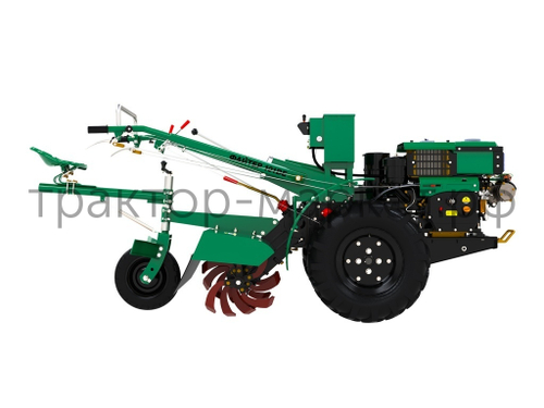 Мотоблок Файтер 101DE + почвофреза и сиденье