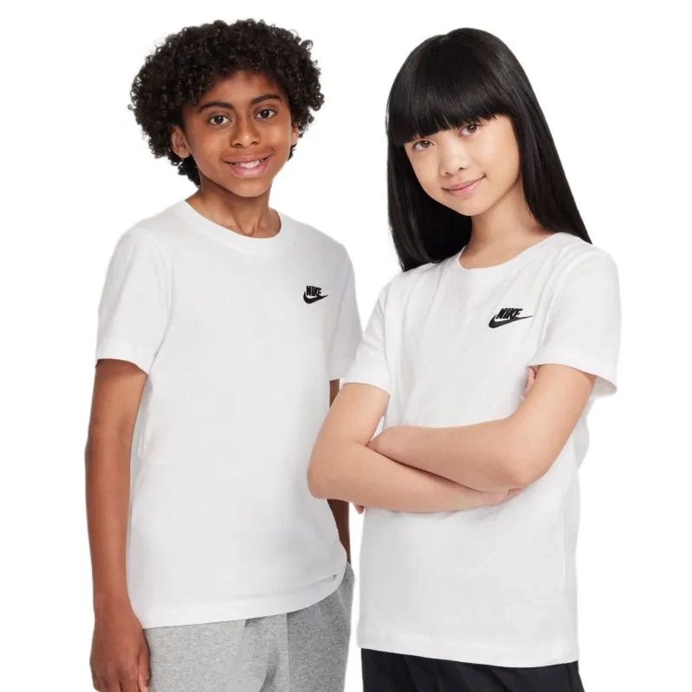Детская теннисная футболка Nike Kids Sportswear - white