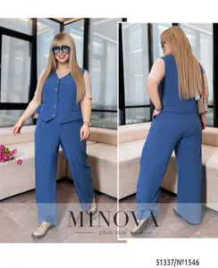 Костюм 1546-джинс Minova